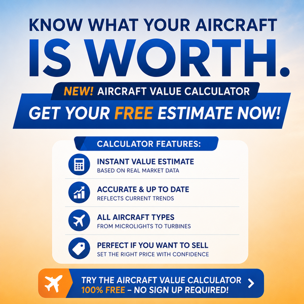 Free Aircraft Value Calculator